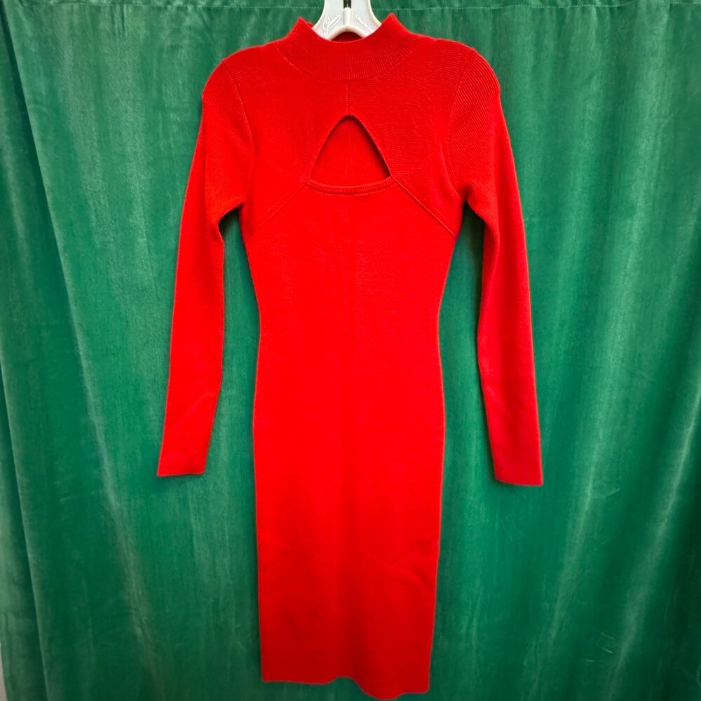 Victor Glemaud Wool Cut-out Sweater Dress XS BODYCON NWOT